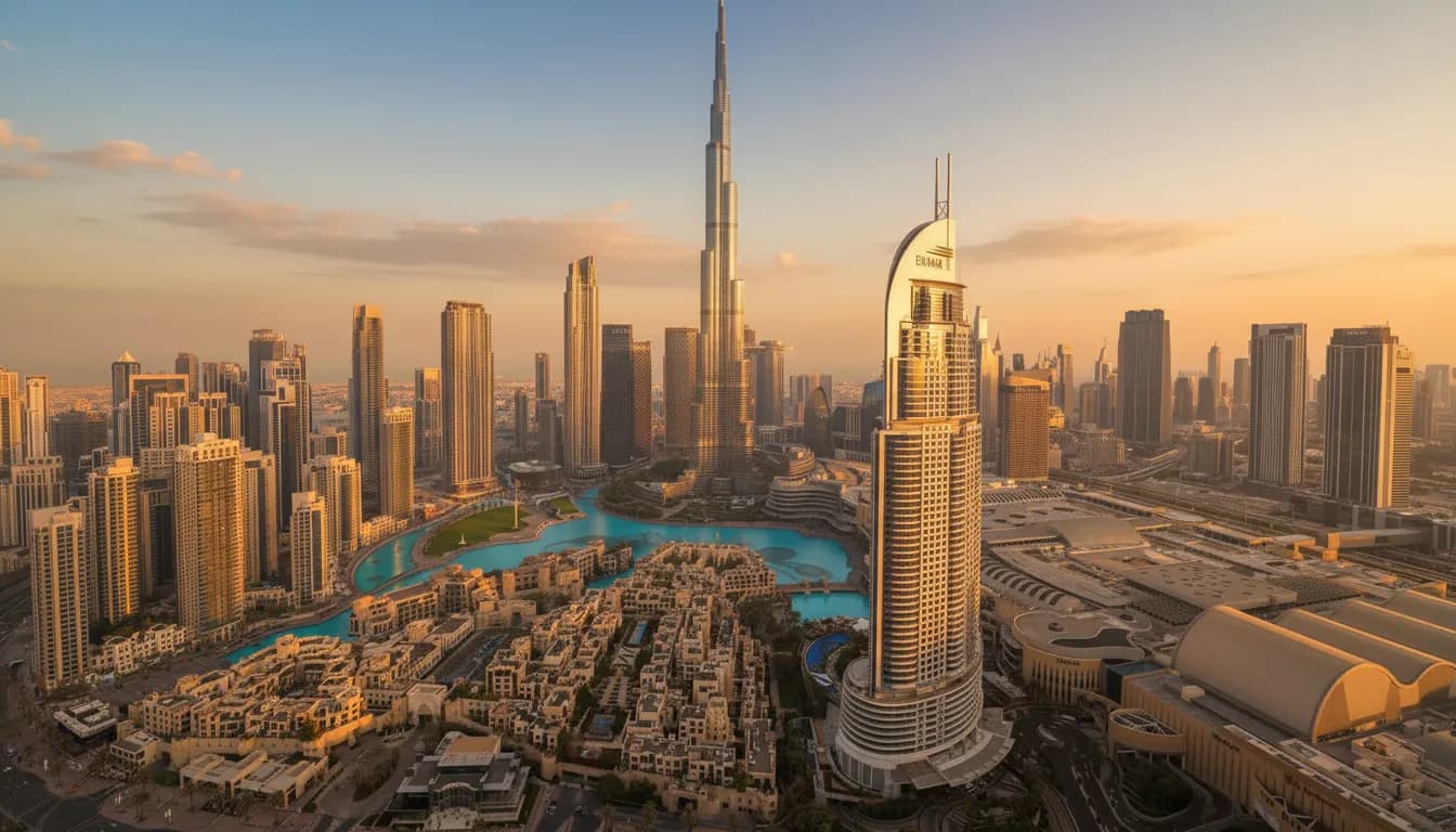 Dubai skyline — Spacematch home market