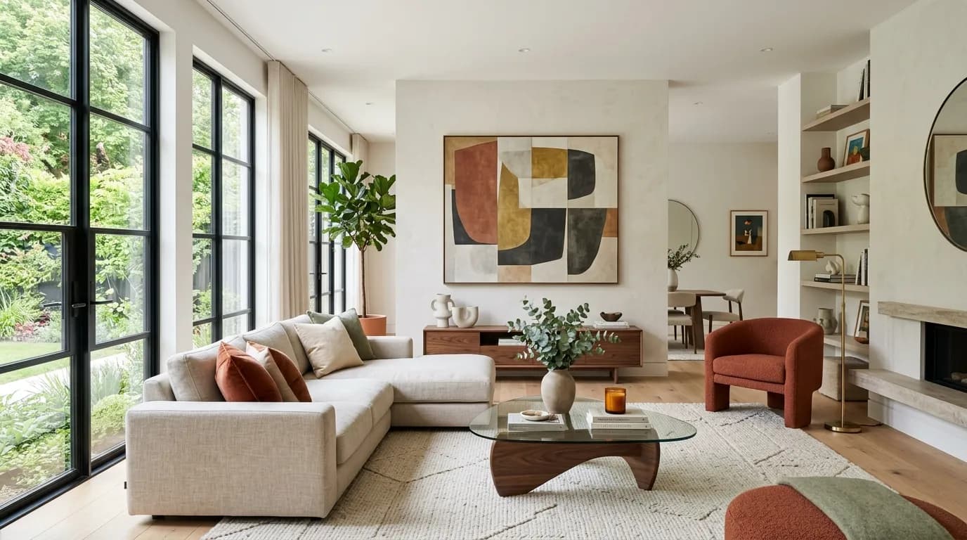 Sample living room